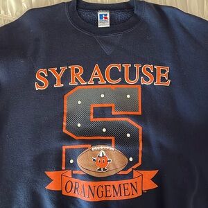 Syracuse University oversized crewneck